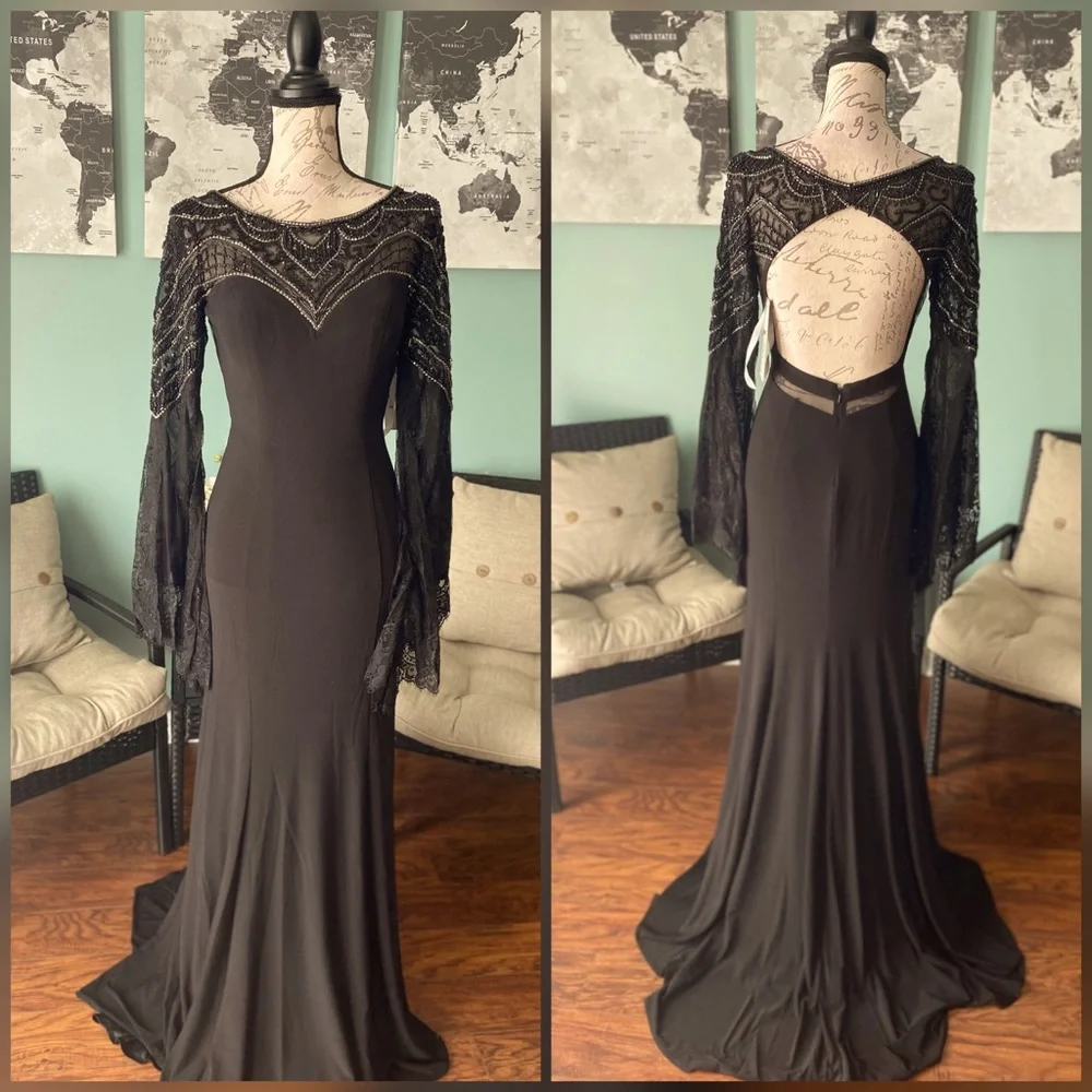 Black evening gown Cinderella Brand - Picture 1 of 4